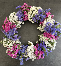 Load image into Gallery viewer, Fresh Statice Wreath Make and Take  Saturday, June 7th at 10am
