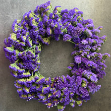 Load image into Gallery viewer, Fresh Statice Wreath Make and Take  Saturday, June 7th at 10am
