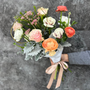 Hand-Tied Valentine Bunch